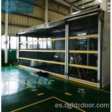 PVC Puerta de obturador rápido Rolling Puerta industrial